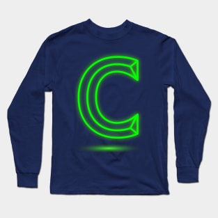 Letter C beautiful letters Long Sleeve T-Shirt